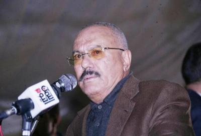 الزعيم صالح.. اليمن شعبٌ مسالم لكنهُ عند الشدائد مقبرة للغزاة 