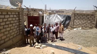 مناقشة أداء مؤسسة المياه والصرف الصحي بمحافظة البيضاء	 