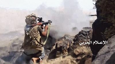 عملية إغارة على مواقع مرتزقة الجيش السعودي بنجران	 