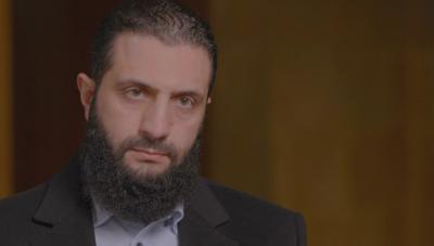 زعيم هيئة تحرير الشام"الجولاني".. لم نشكل يوماً تهديداً للغرب	 