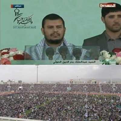 - أعلن المجلس السياسي لانصار الله –جماعة الحوثي في اليمن – مباركته لمخرجات الحوار الوطني ، عشية احتفال كبير بنجاح اختتامه ، تحتضنه رئاسة الجمهورية بالعاصمة
