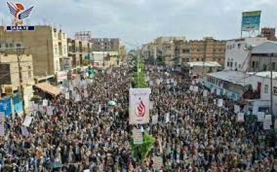 - مسيرة جماهيرية في العاصمة صنعاء إحياءً لذكرى استشهاد الإمام زيد..

