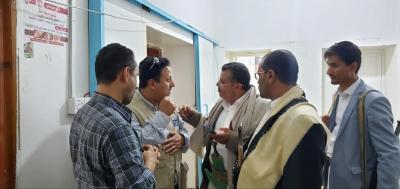 رئيس هيئة المستشفى الجمهوري العام بصعدة يلتقي بمسئول المتابعه والتقييم بجمعية رعاية الاسرة YFCA