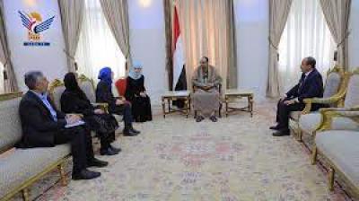  - الرئيس المشاط يلتقي رئيسة بعثة اللجنة الدولية للصليب الأحمر الجديدة لدى اليمن..
