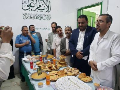  - الكادر الطبي النسائي بهيئة المستشفى الجمهوري بصعدة ينظم احتفالية بذكرى يوم الولاية “عيد الغدير” للعام 1447هـ..